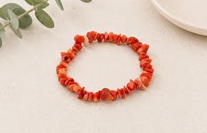 Gem Chip Stone Bracelet - Coralite