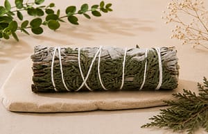 Smudge Stick - White Sage & Cedar (10cm)