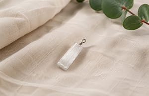 Selenite Natural Pendant