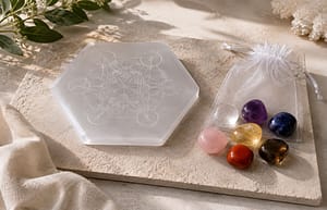 Direction Charging Plate (18cm) & Crystals
