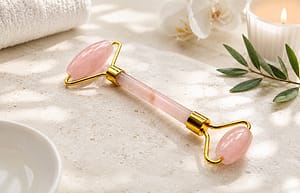 Gem Face Roller - Trust & Harmony (Rose Quartz)