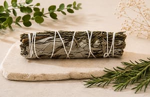 Smudge Stick - White Sage & Rosemary (10cm)