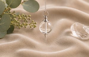 Clear Quartz Sphere Pendulum