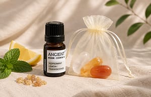Essential Oil Blend & Crystals Set - Energising