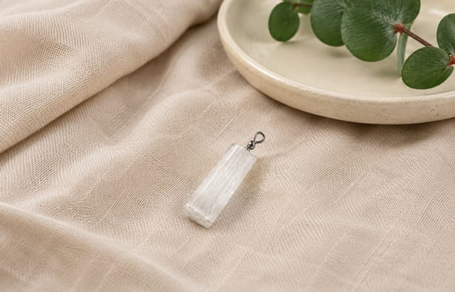 Selenite Natural Pendant - Image 2