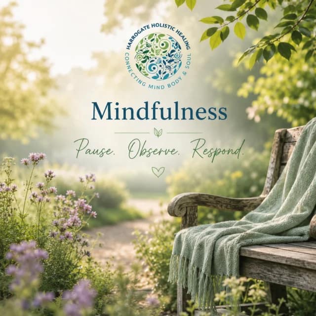 Mindfulness is not about clearing your mind completely.

Instead, it is about noticing the present moment with curiosity and without judgement.

When we allow ourselves to pause and observe our thoughts and feelings, it becomes easier to respond to life with calm rather than constant reaction.

Even small moments of awareness can help bring a sense of balance and clarity to everyday life.

Feel free to explore more guidance at www.harrogateholistichealing.info or reach out anytime via Messenger.