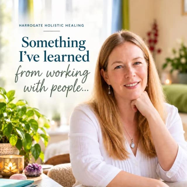 Something I’ve learned from working with people…

There really isn’t a one-size-fits-all approach to wellbeing.

What one person finds helpful might not be right for someone else.

That’s why I like taking the time to listen and understand what someone is actually looking for, rather than assuming I already know what they need.

Sometimes that means exploring different therapies.

Sometimes it’s about finding a simple way to bring something into everyday life.

And sometimes, the most important thing is simply having the space to talk and be heard.

It’s one of the reasons I offer a range of different approaches at Harrogate Holistic Healing.

Everyone is different. And I think that matters. 💚