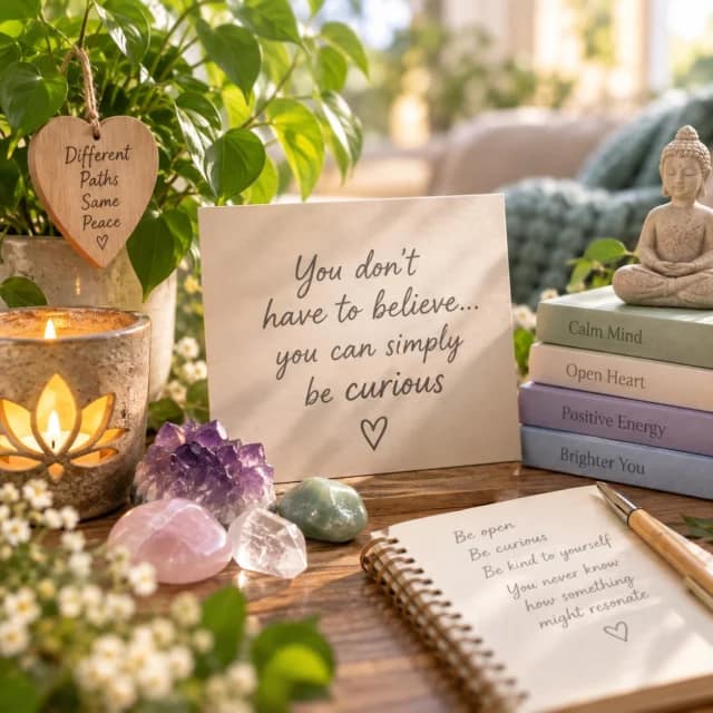 Do you have to believe in Reiki?

It’s a question I’ve been asked before — and honestly, I think it’s a perfectly reasonable one.

You don’t need to arrive with any particular beliefs or know anything about Reiki.

You can simply be curious.

For some people, it’s about exploring something new. For others, it’s about having some quiet time and seeing how they find the experience.

There’s no test you need to pass before you walk through the door. 😊

Curious about Reiki but not sure what to expect?
That’s exactly what I’ll be talking about over the next few posts.